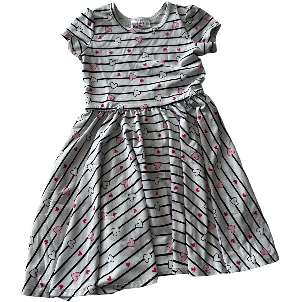 Dot Dot Smile Heart Cap Dress